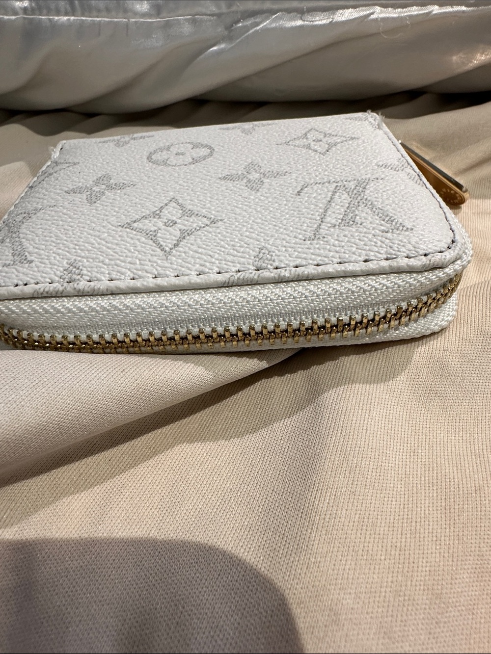 Monogram Zip Wallet - Picture 4 of 7